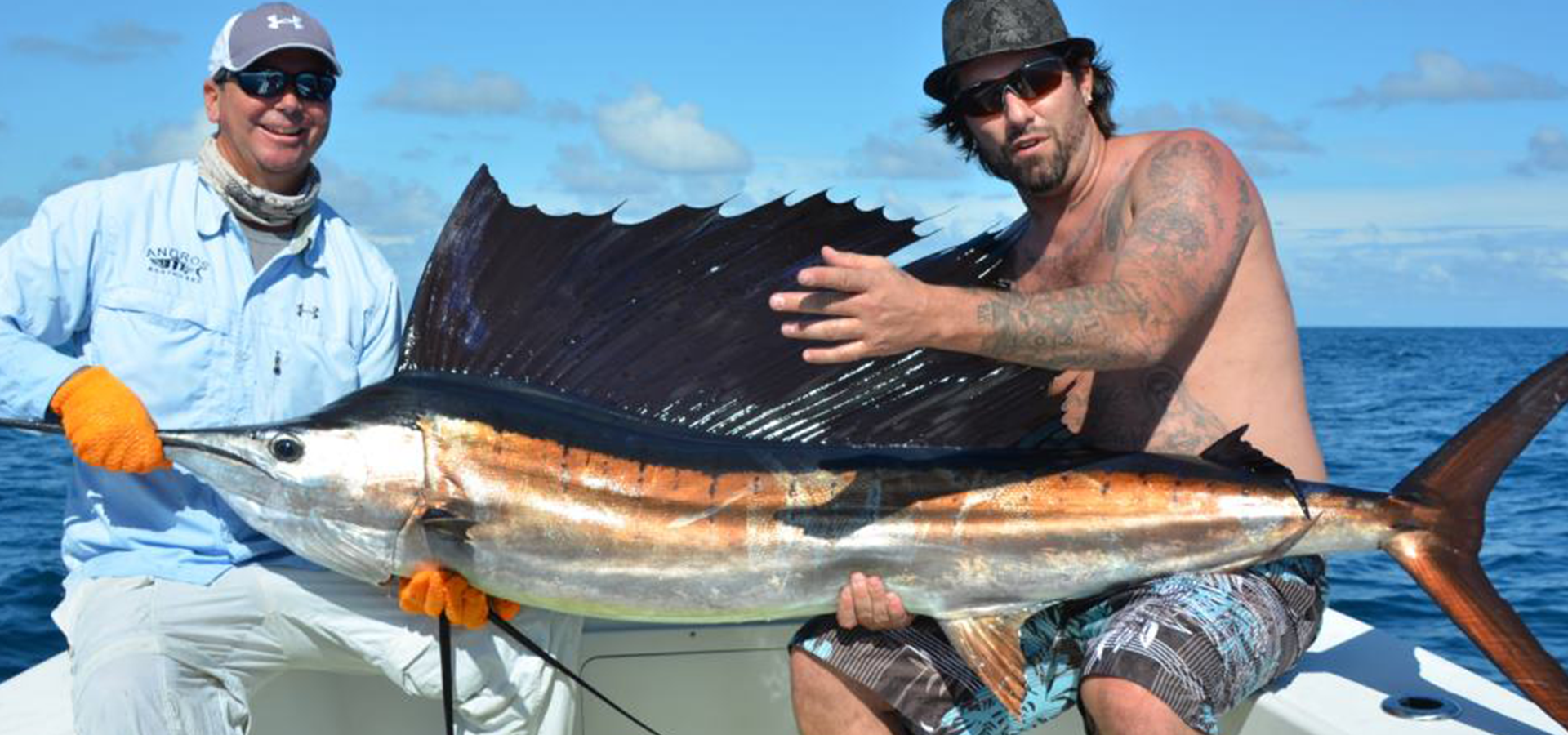 Offshore sailfish trophy